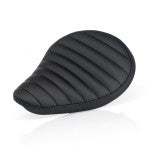 BLACK H PLEAT SOLO SEAT