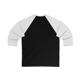 Unisex 3\4 Sleeve Baseball Tee