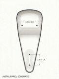 BANANA SOLO SEAT  WITH BRACKETS