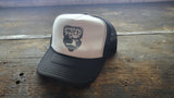 SULLY'S BLACK AND WHITE TRUCKER HAT